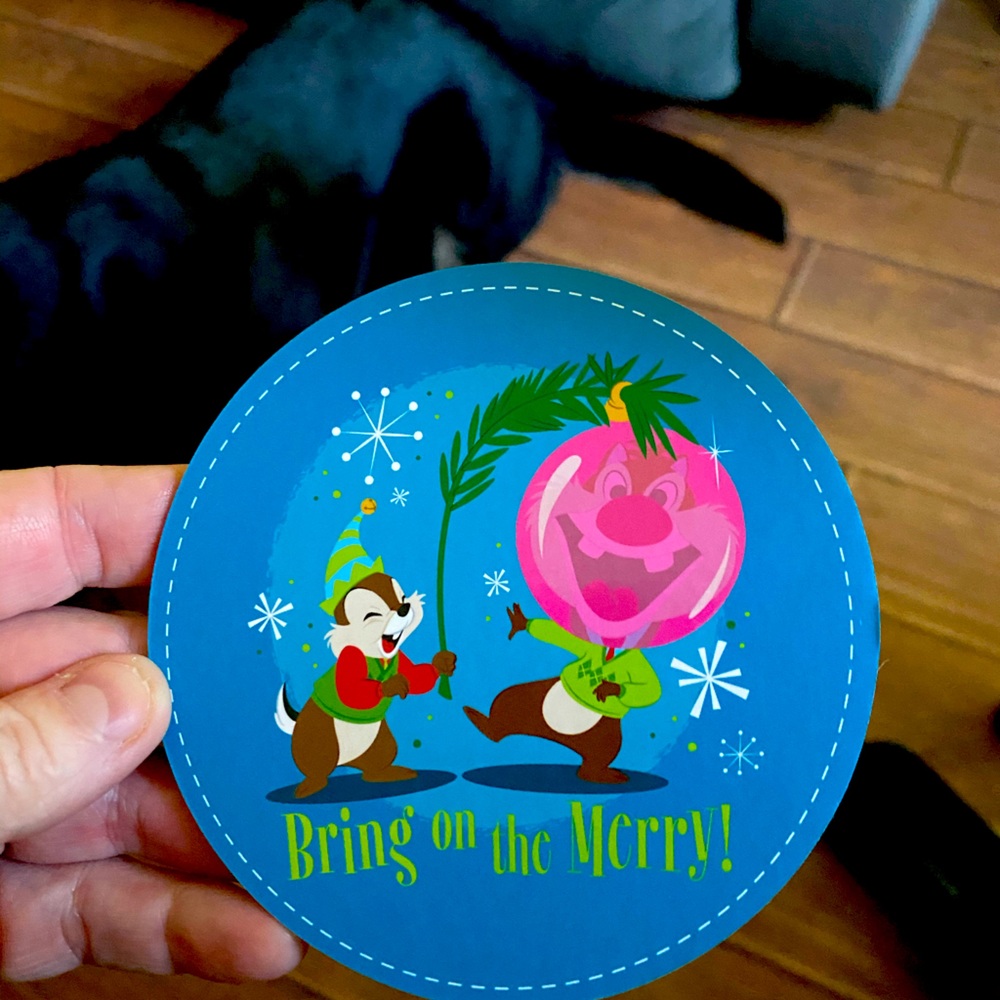 Disney 8 coaster Christmas set